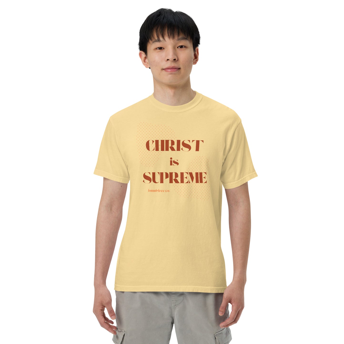 Christ is Supreme unisex heavyweight t-shirt