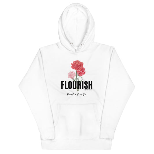 Flourish Brand Hoodie Verse