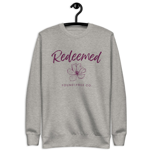 Redeemed Comfort Sweatshirt Relatable