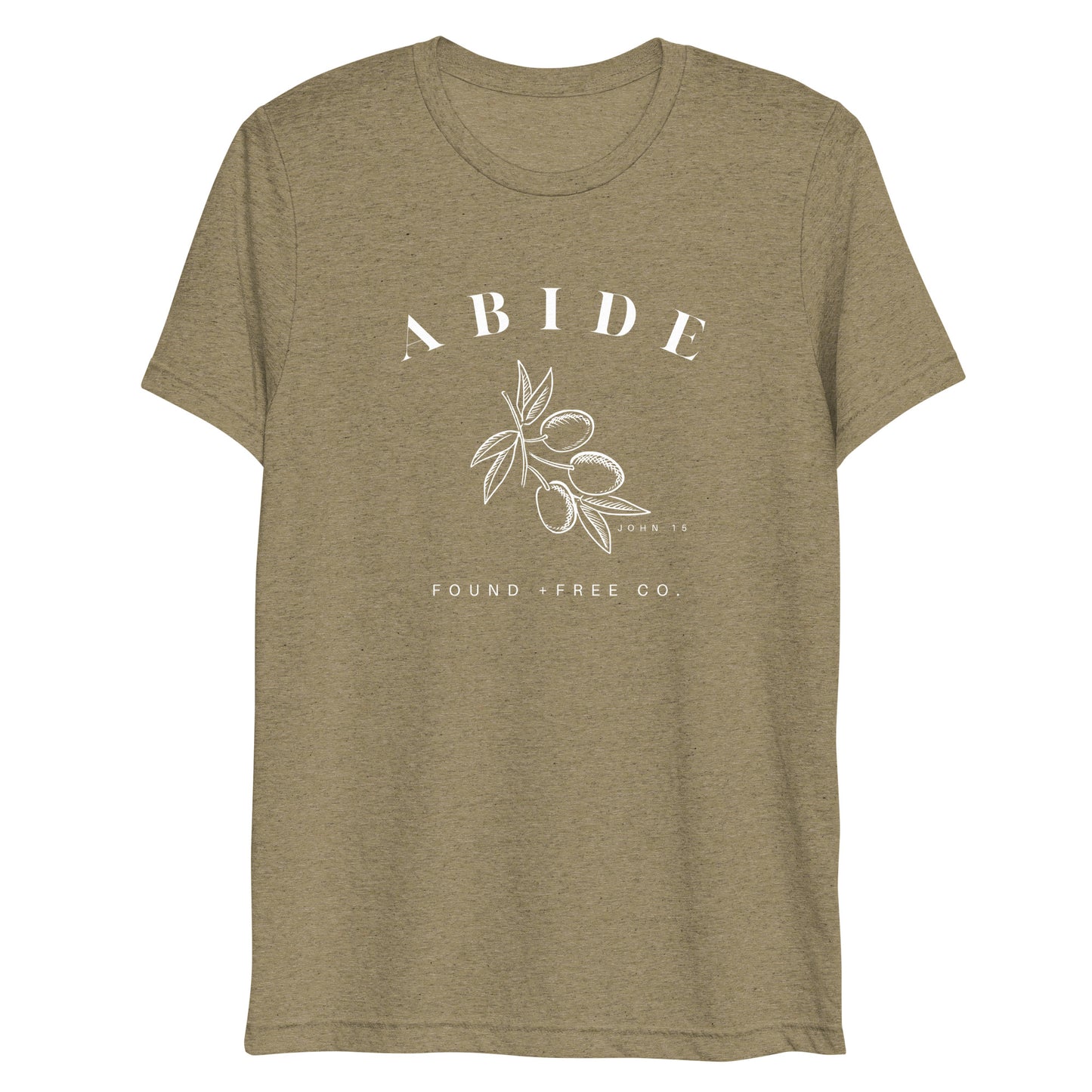 Abide Short sleeve t-shirt Verse