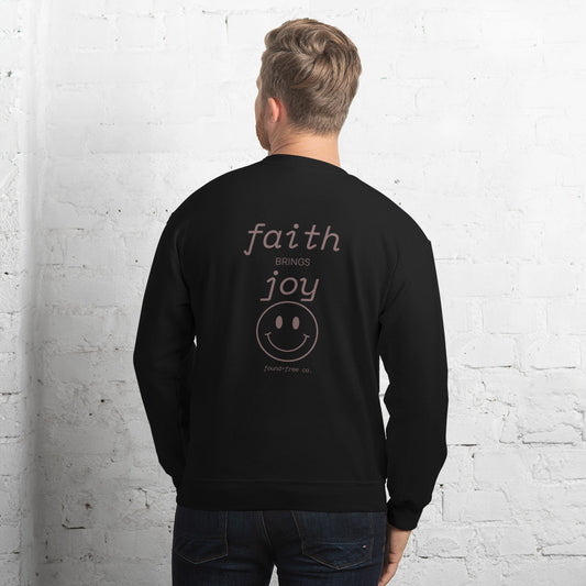 Faith Brings Joy Unisex Sweatshirt Billboard