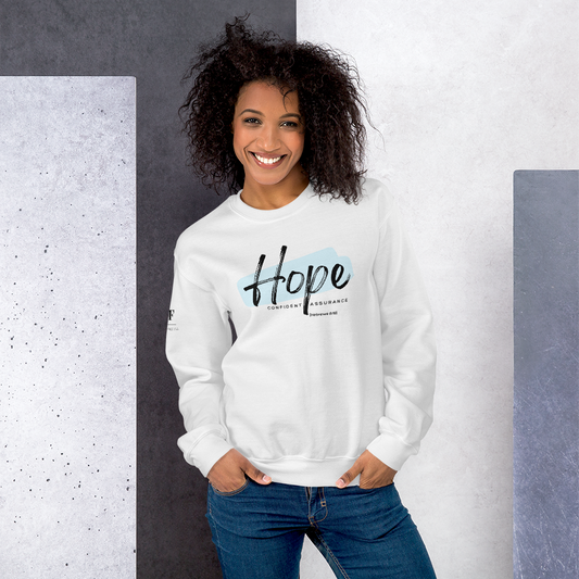 Hope Women's Comfort Sweatshirt Verse