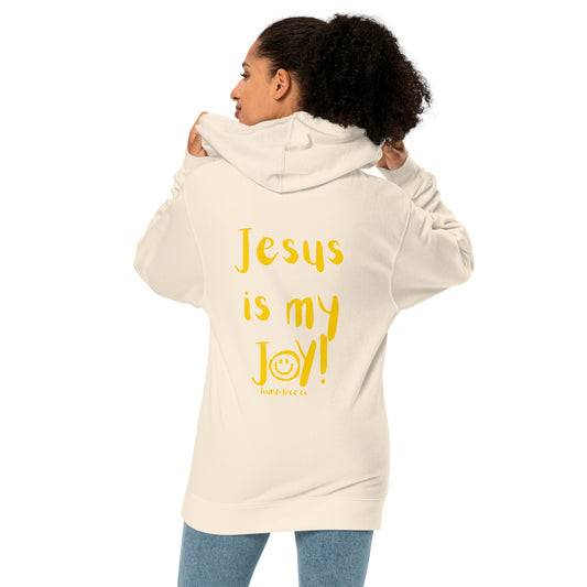Jesus is my Joy Unisex midweight hoodie Relatable