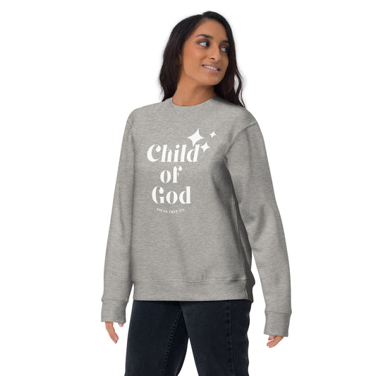 Child of God Women's Premium Sweatshirt Billboard