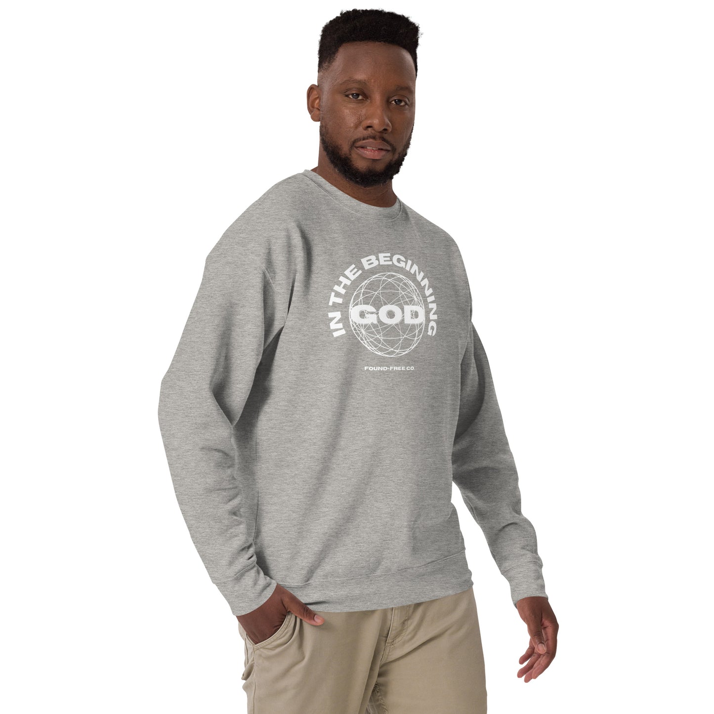 In the Beginning Unisex Premium Sweatshirt Relevant