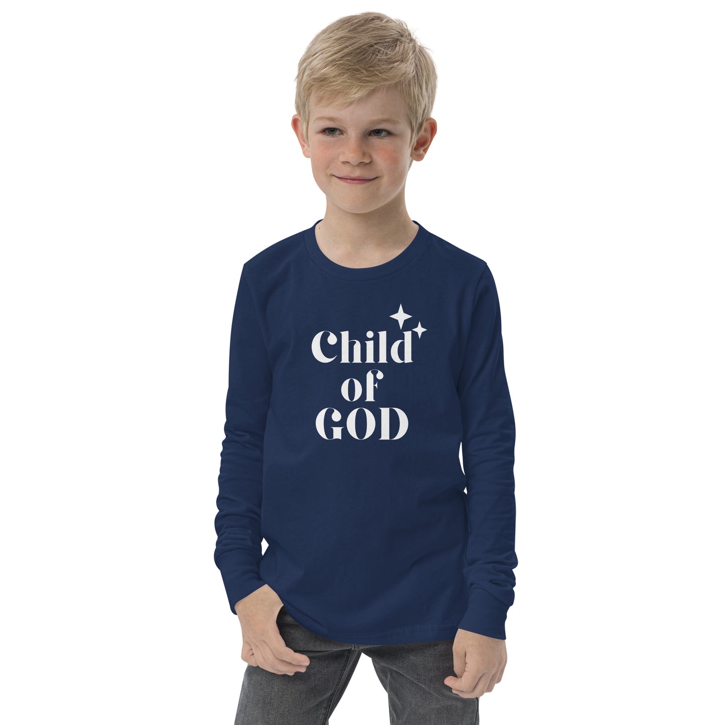 Child of God Youth Long-Sleeve T-Shirt Billboard