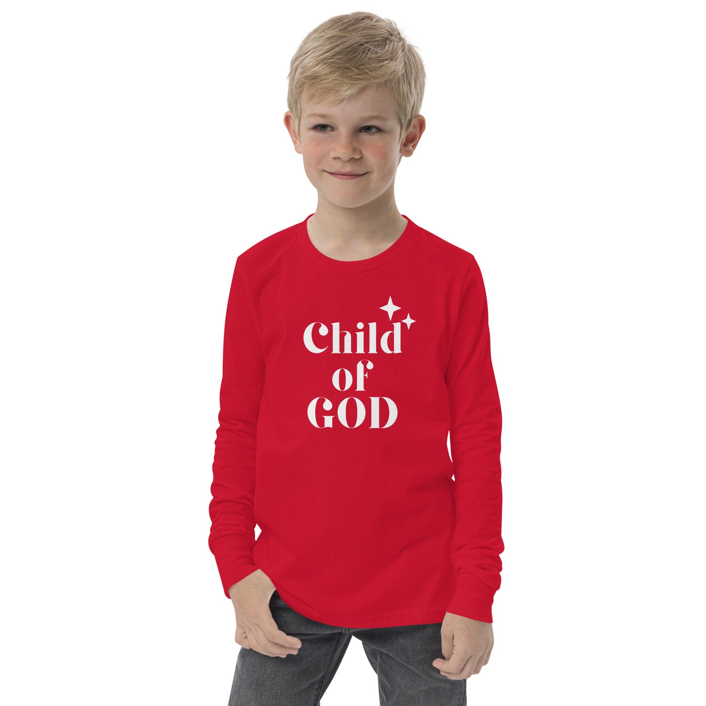 Child of God Youth Long-Sleeve T-Shirt Billboard